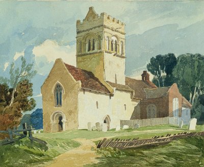 Iglesia de Gillingham, Norfolk de John Sell Cotman